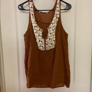 Old navy gold/brown tank